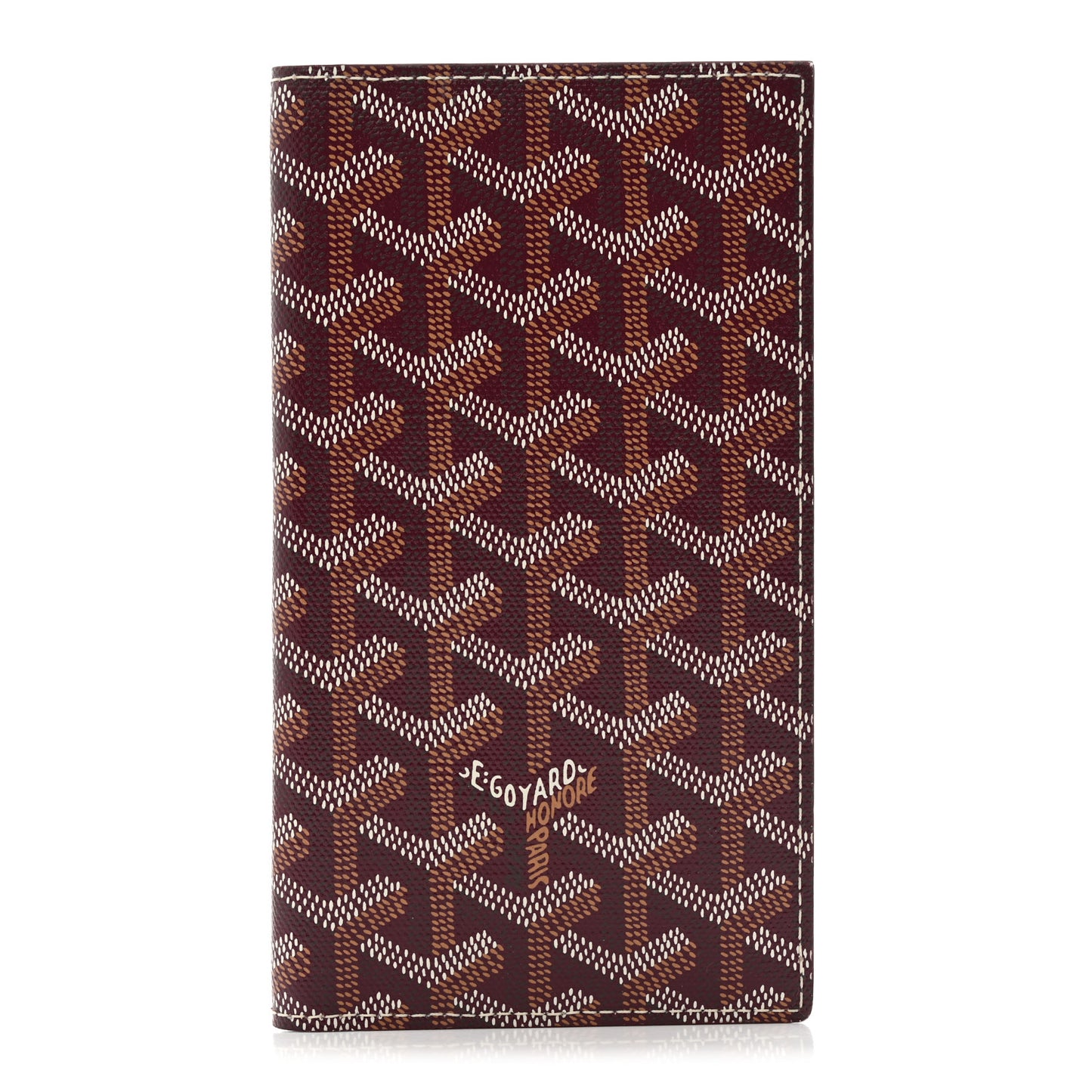 Goyardine Saint Roch Wallet Burgundy