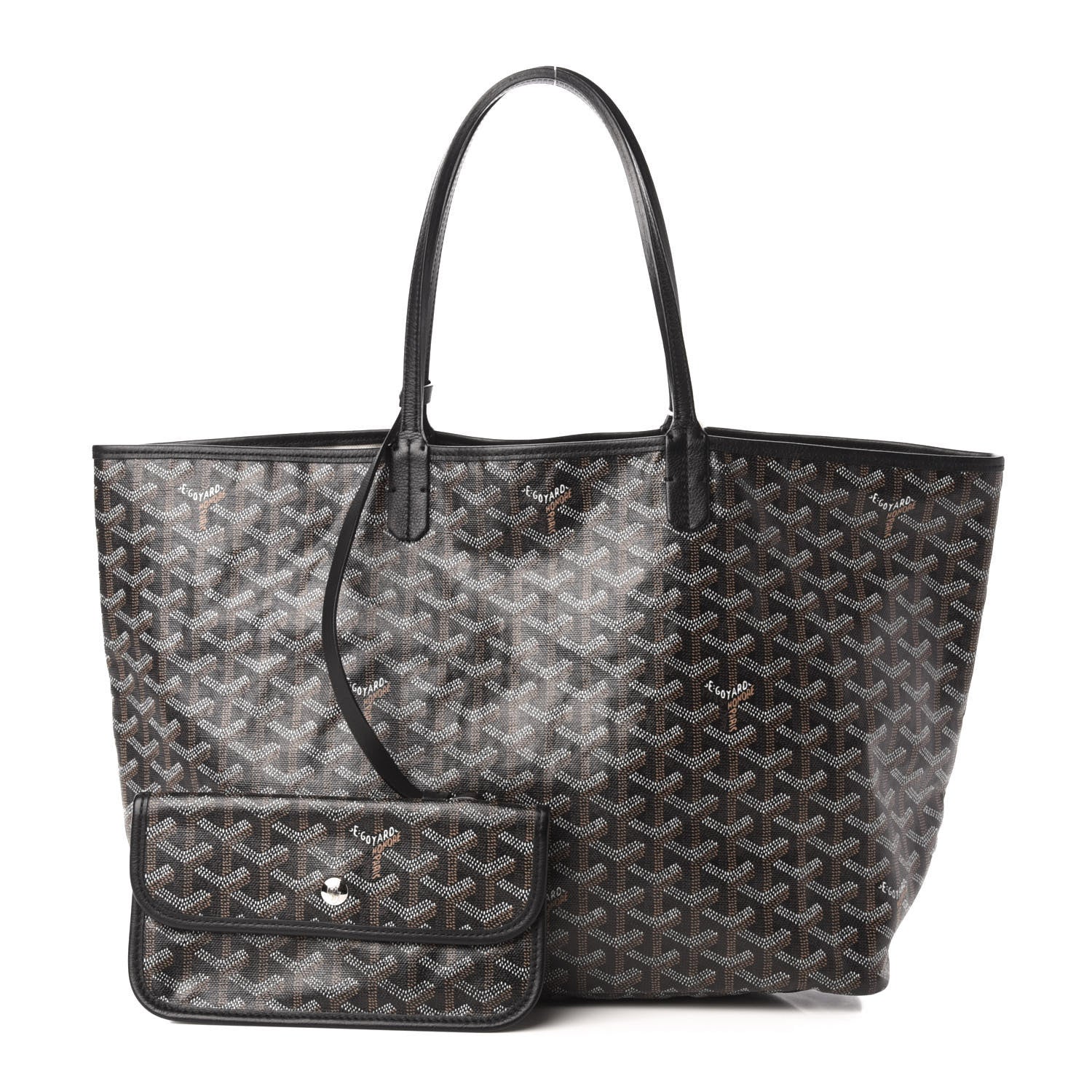 Goyard Goyardine Saint Louis PM Black 1 of 11