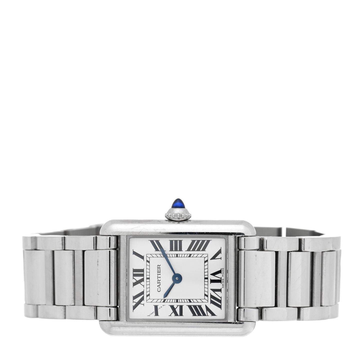 Stainless Steel 22mm Tank Must Quartz Watch