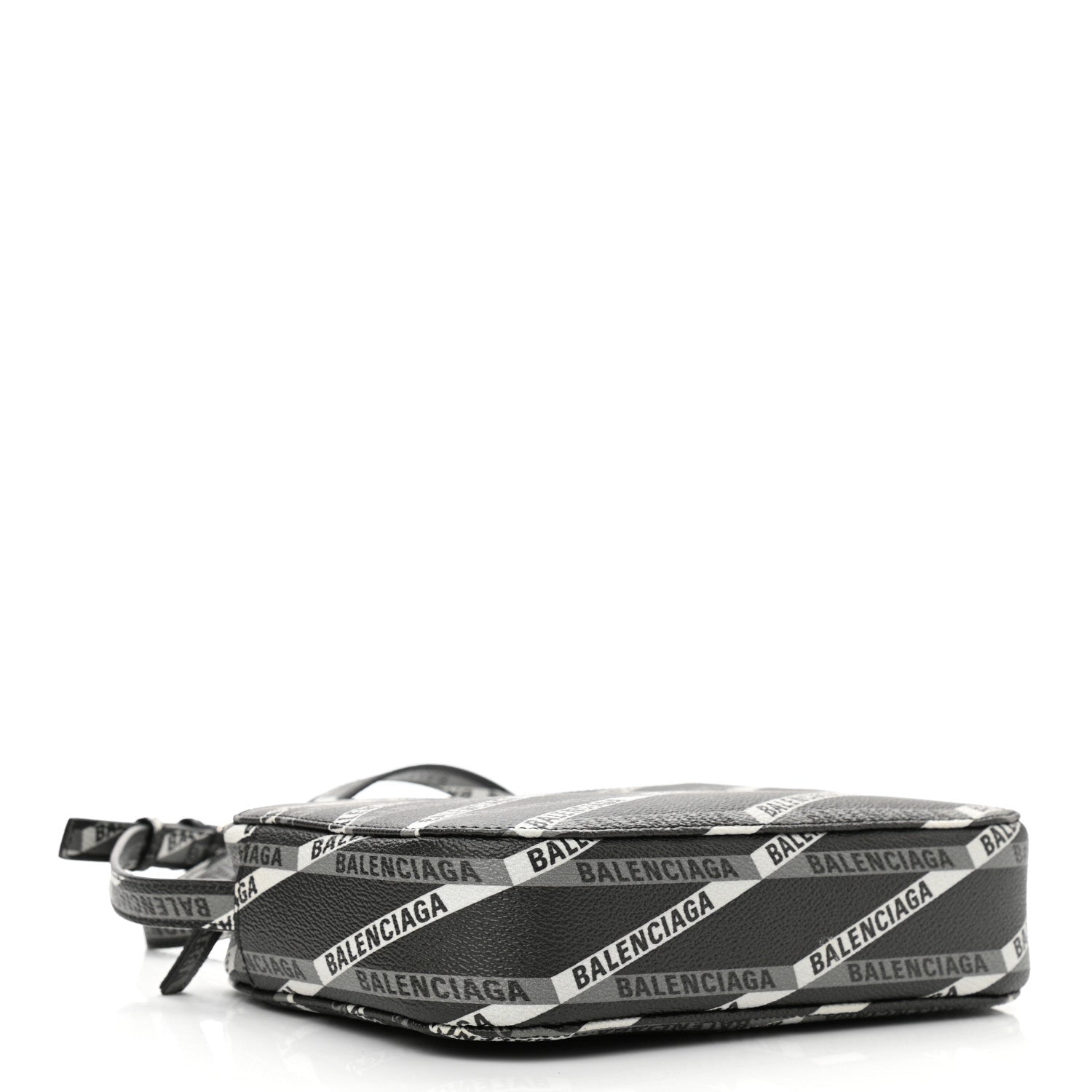 Balenciaga Coated Canvas Losange Monogram S Camera Bag Black Grey 5 of 11