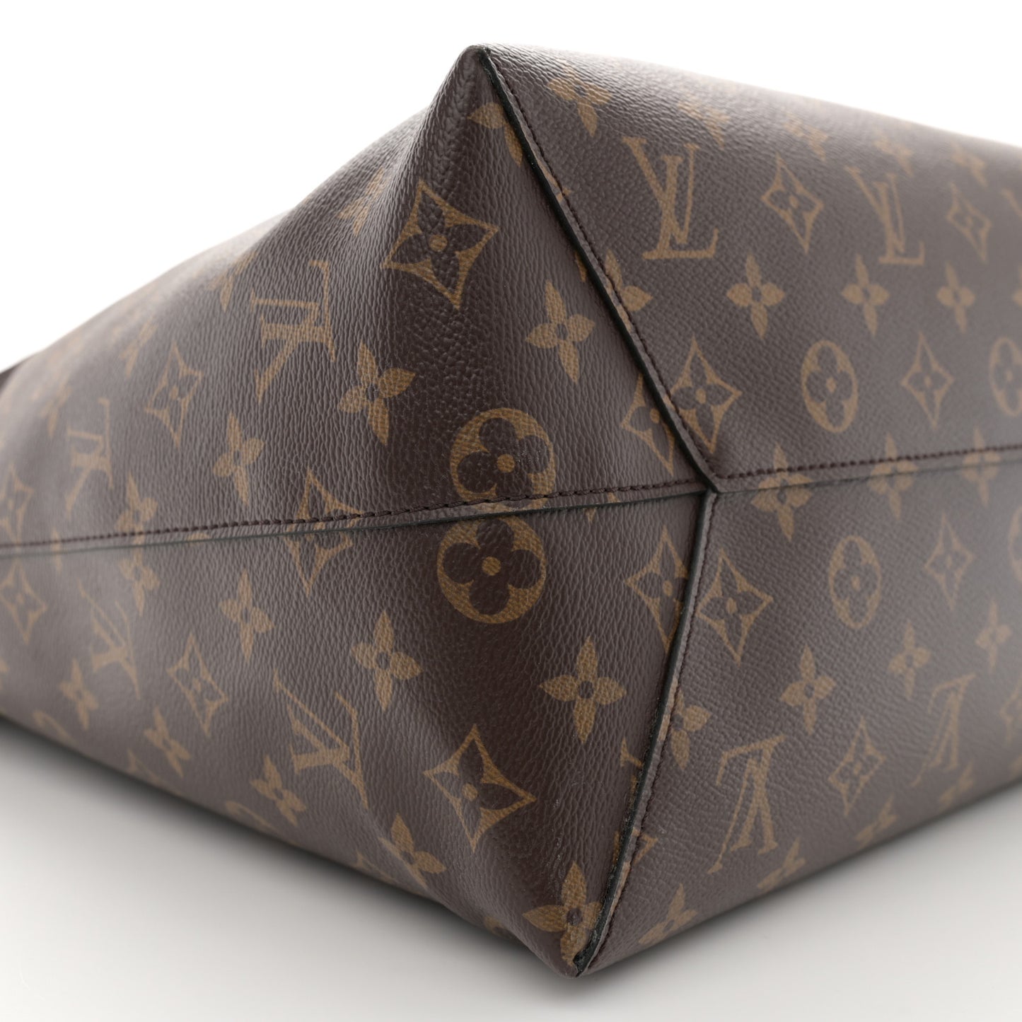 Monogram Flower Hobo Black