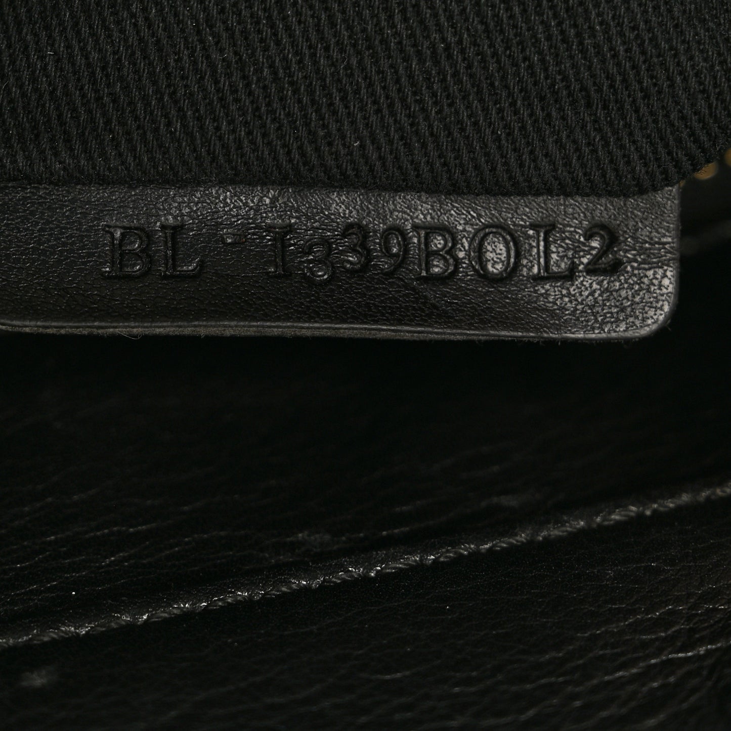 Vitello Rockstud Double Handle Tote Black
