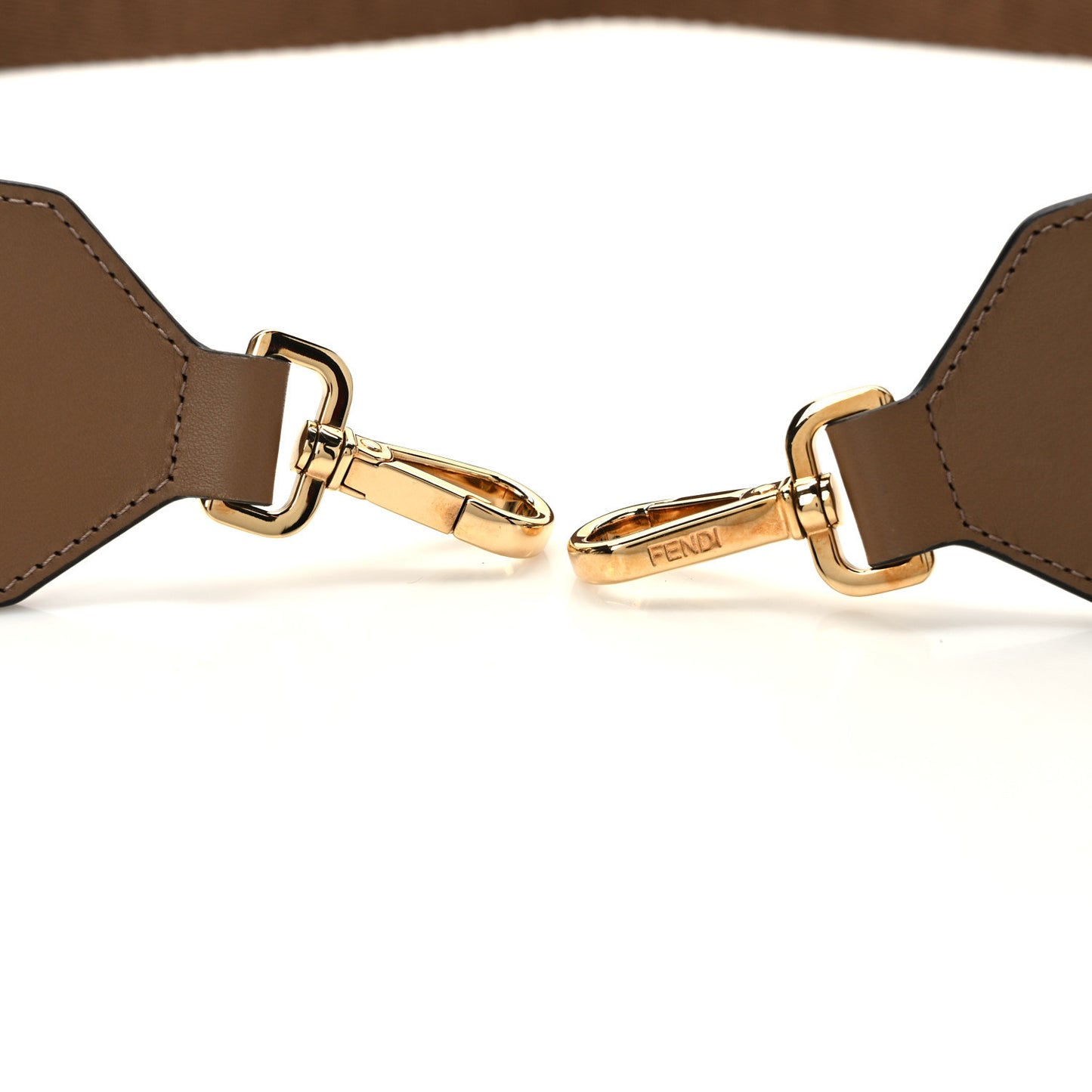 Ribbon Vitello King FF 1974 Adjustable Strap You Fango Brick Sand