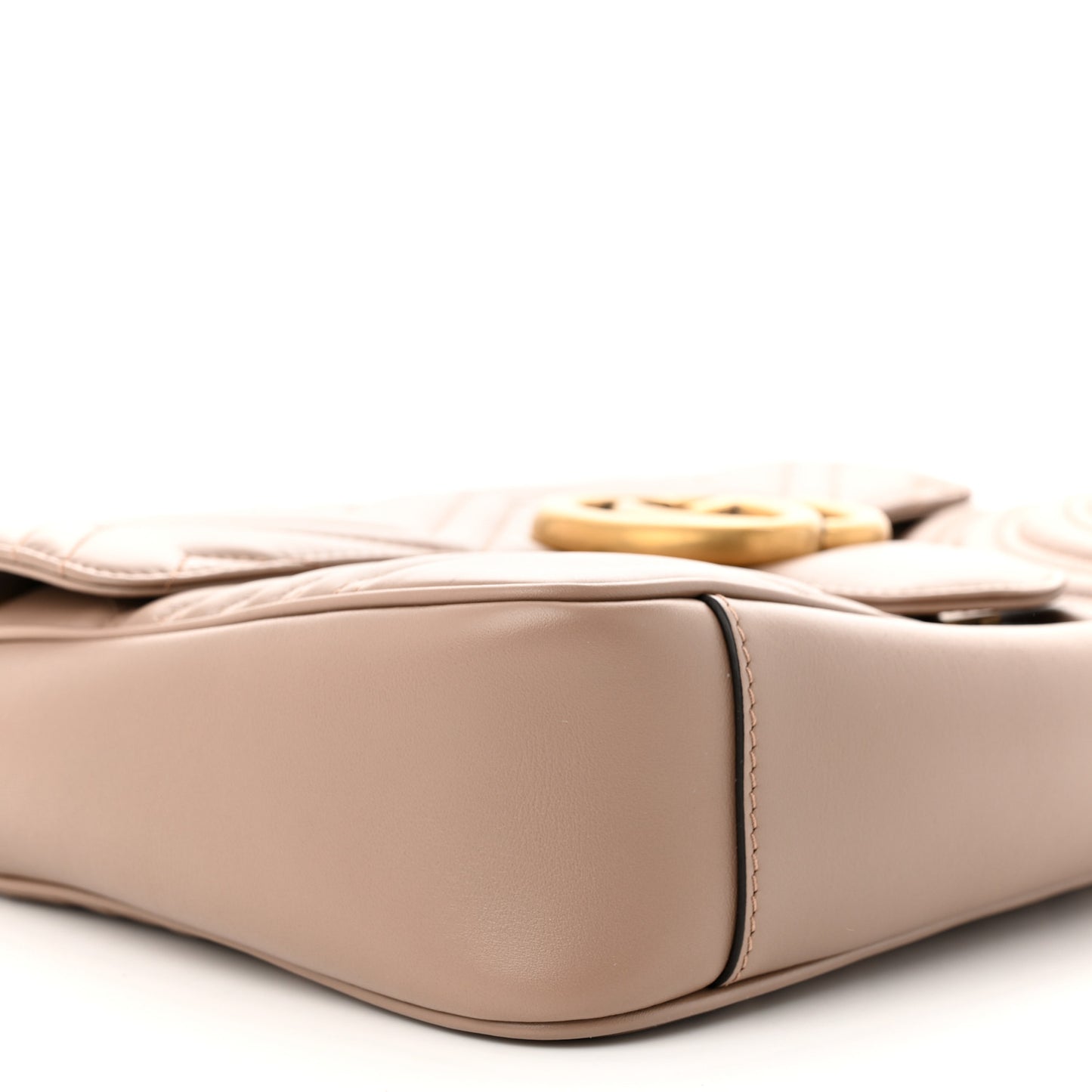 Calfskin Matelasse Medium GG Marmont Shoulder Bag Porcelain Rose