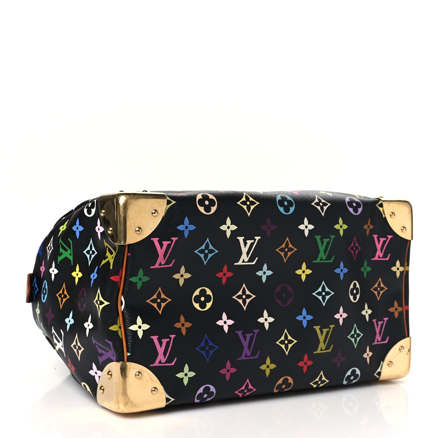 Louis Vuitton Monogram Multicolor Speedy 30 Black 4 of 11