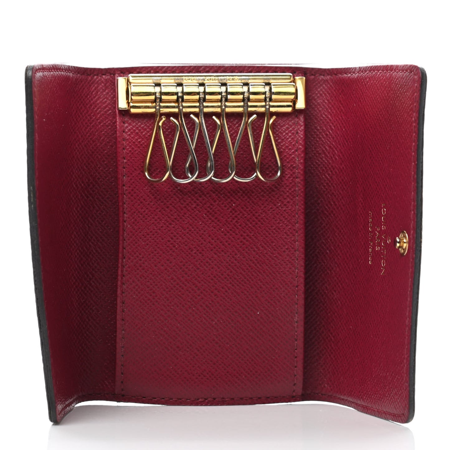 Monogram 6 Key Multicles Holder Fuchsia