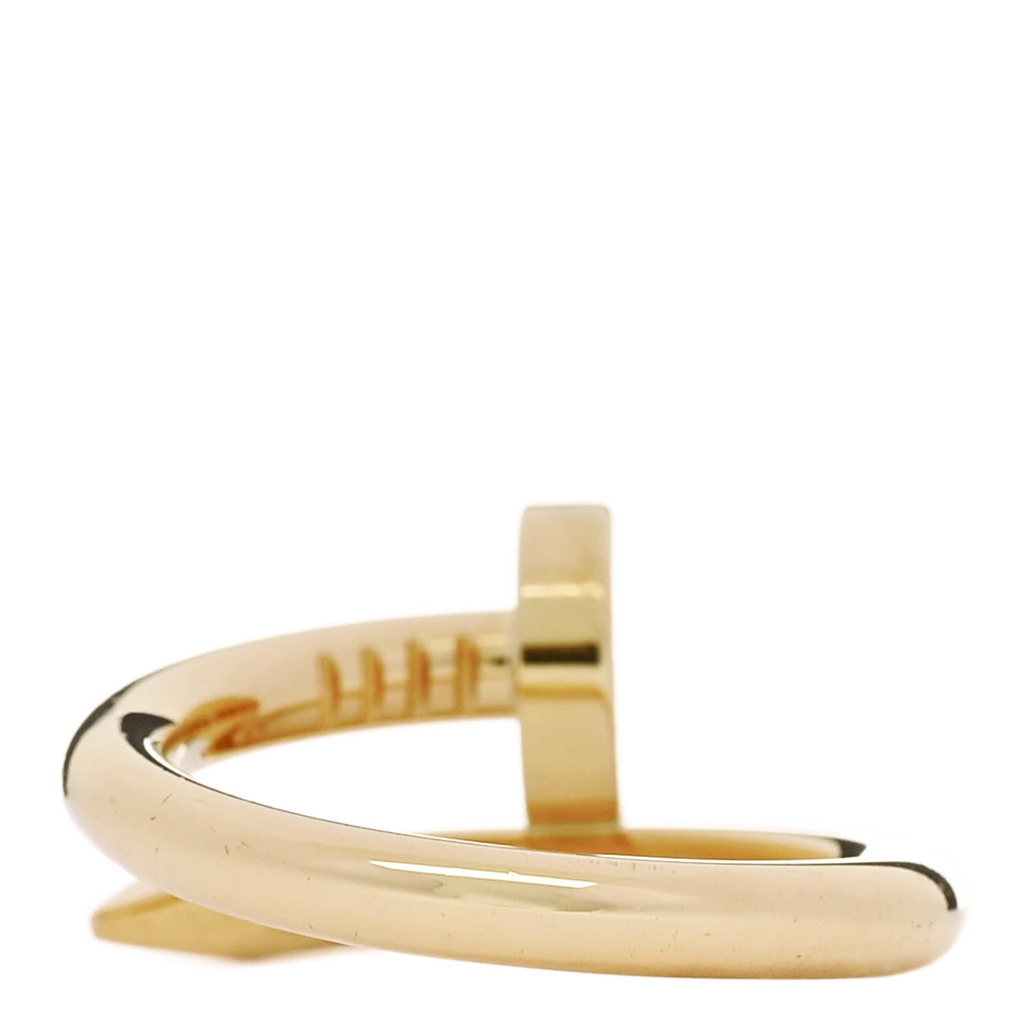 Cartier 18K Yellow Gold Juste Un Clou Ring 47 4 3 of 6