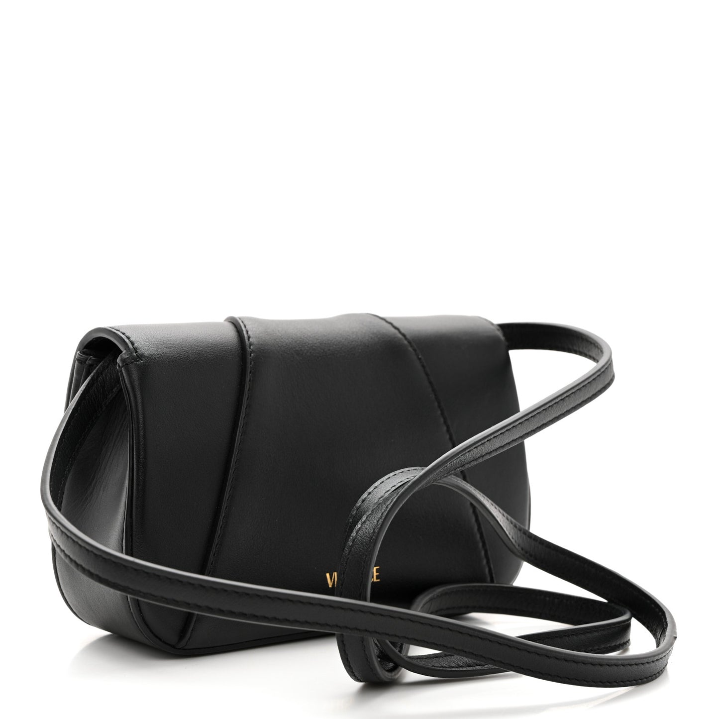 Vitello Virtus Crossbody Black