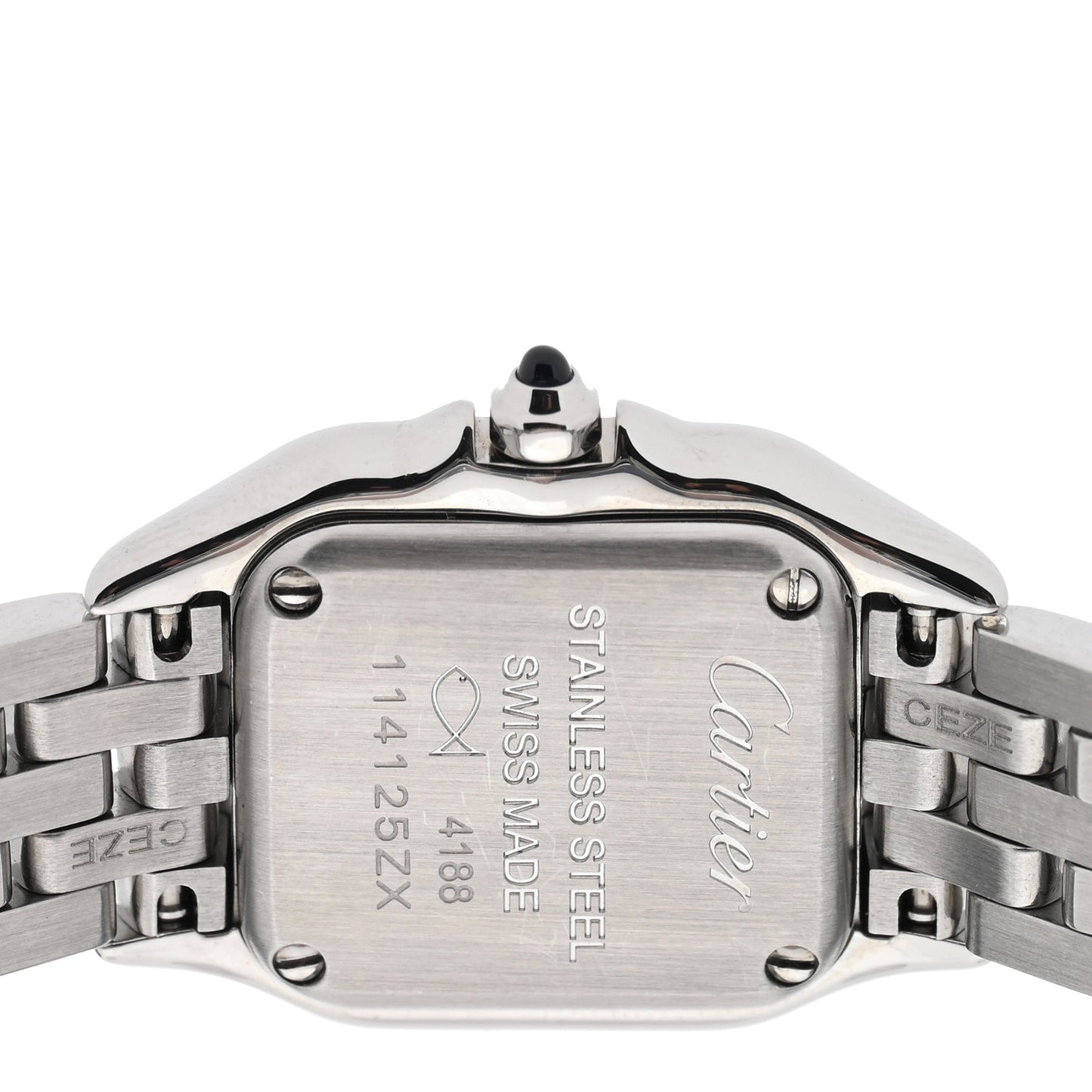 Stainless Steel 19mm Panthere Quartz Watch
