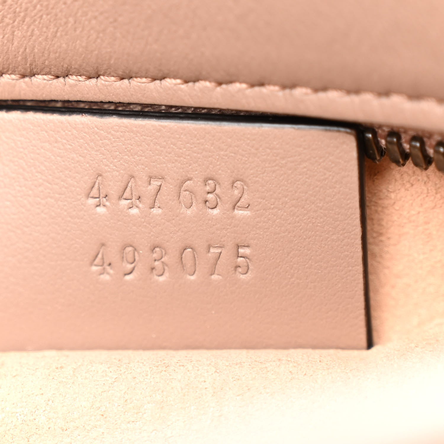 Gucci Calfskin Matelasse Small GG Marmont Chain Shoulder Bag Porcelain Rose 7 of 10