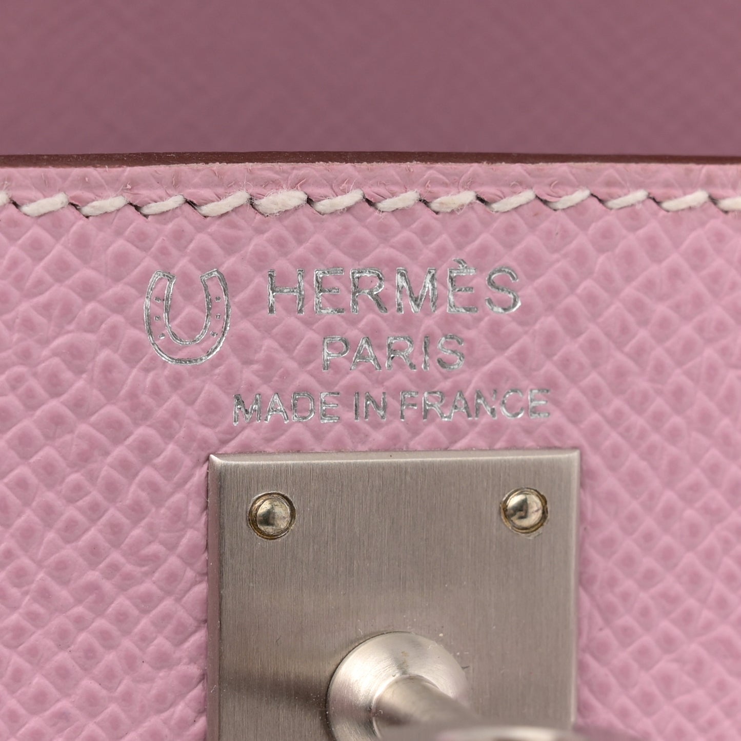 Epsom Horseshoe Kelly Sellier 25 Mauve Sylvestre Rose Mexico