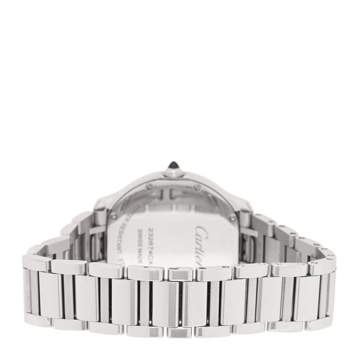 Stainless Steel 36mm Ronde Must de Cartier Quartz Watch