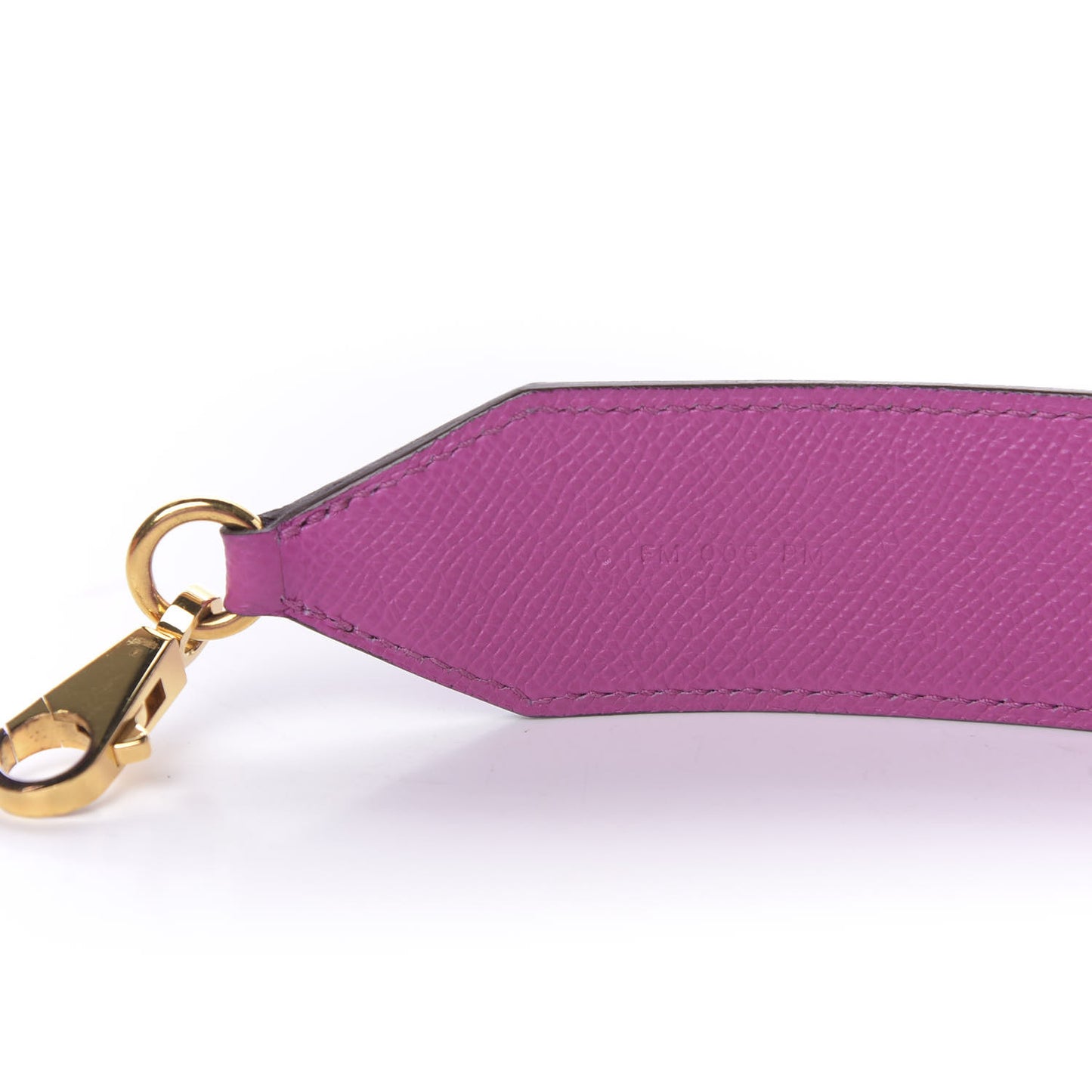 Epsom 40mm Tressage Shoulder Strap Magnolia Bleu Saphir Craie