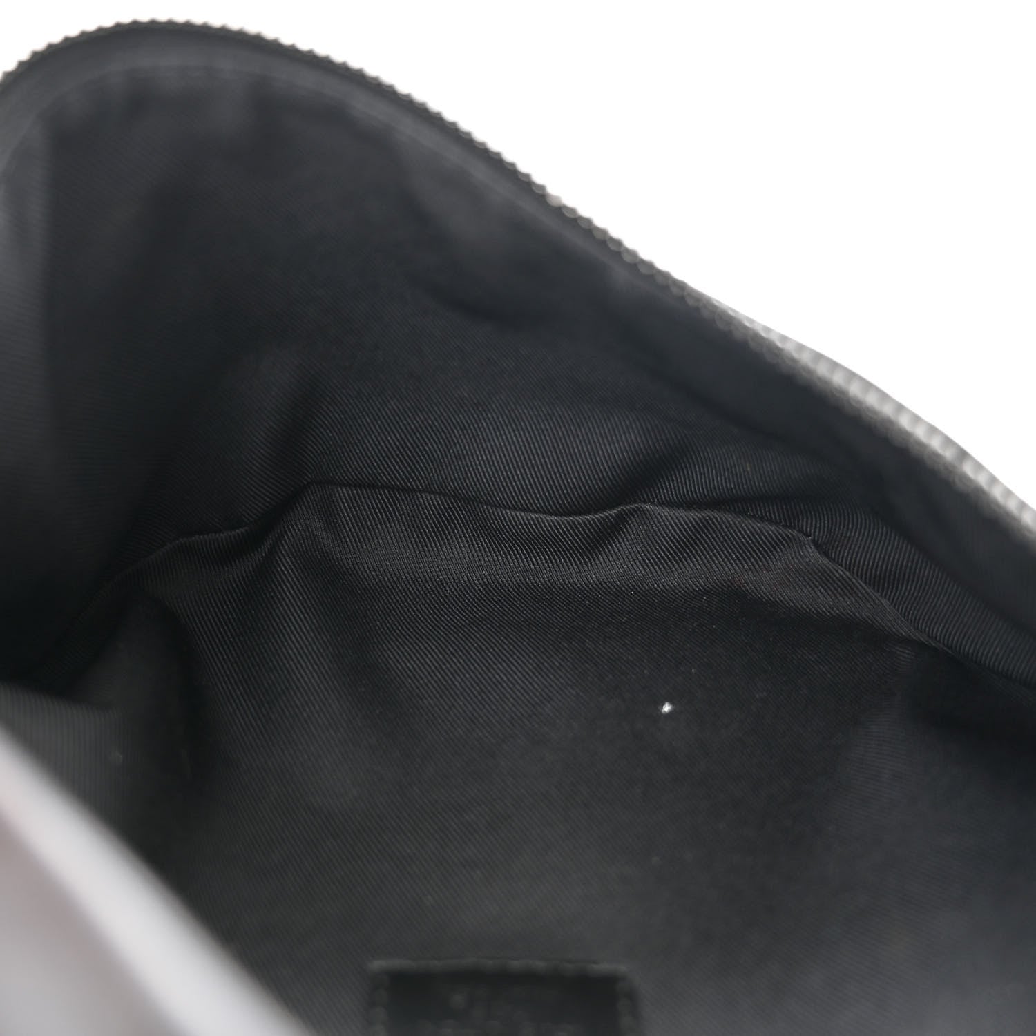 Louis Vuitton Calfskin Monogram Shadow Discovery Bumbag Black 5 of 10