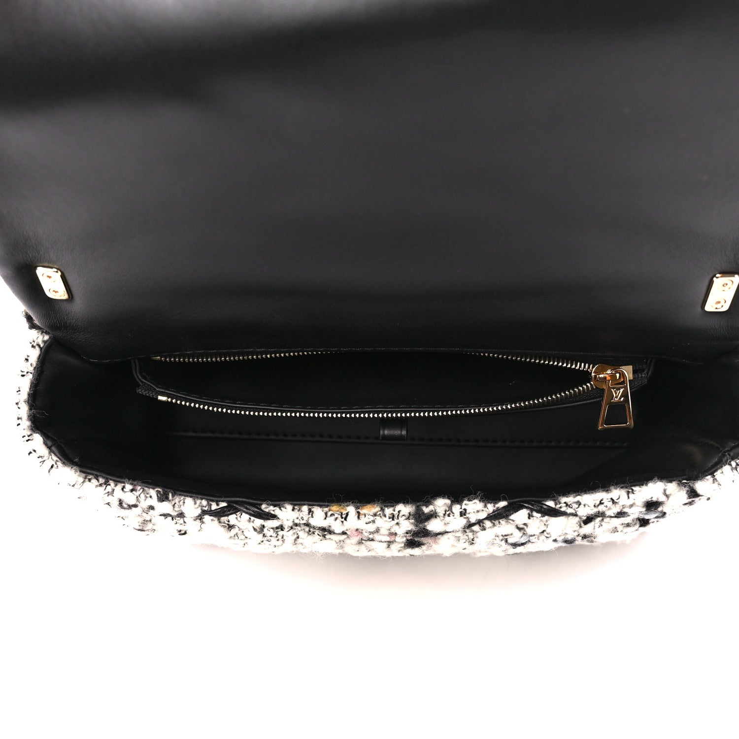 Louis Vuitton Tweed Malletage GO-14 MM Heathered Grey 7 of 12