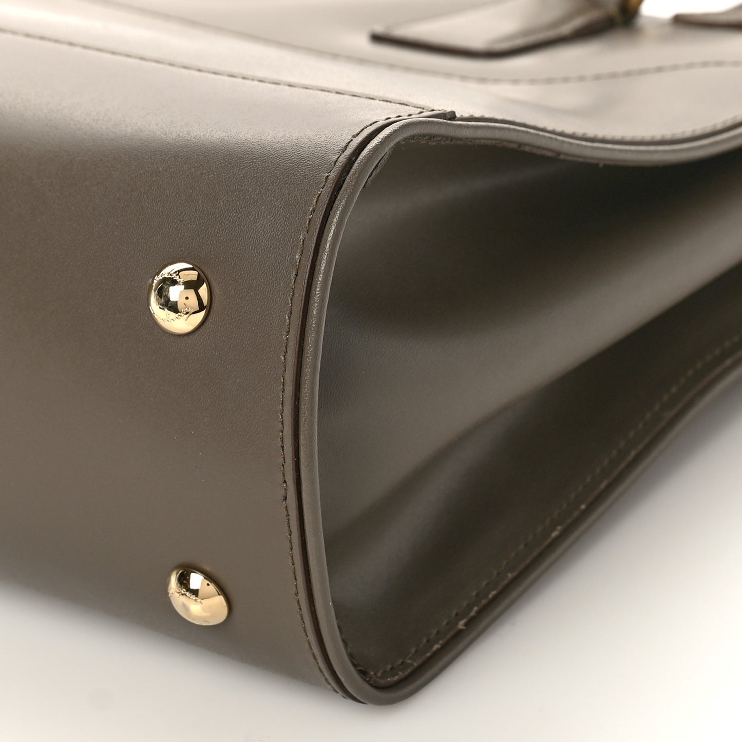 Calfskin Briana Tote Mud