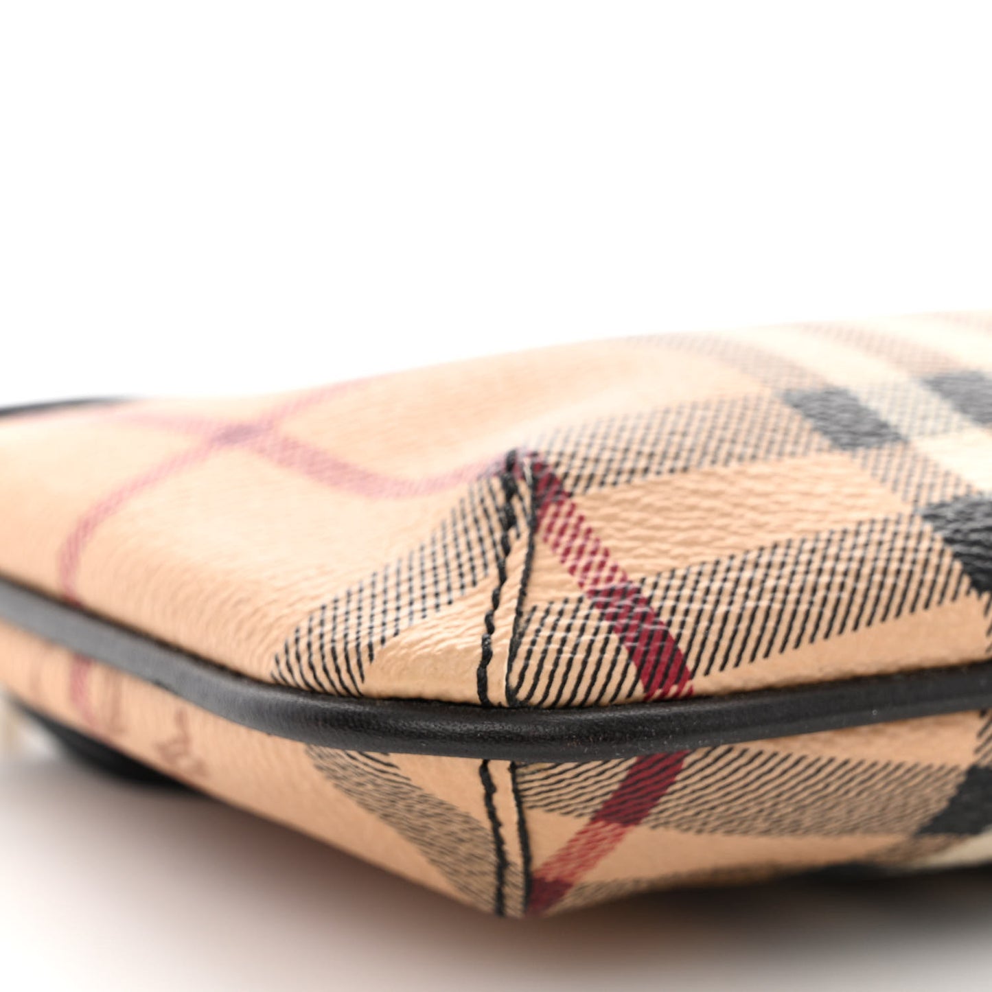 Haymarket Check Clara Pochette Chocolate