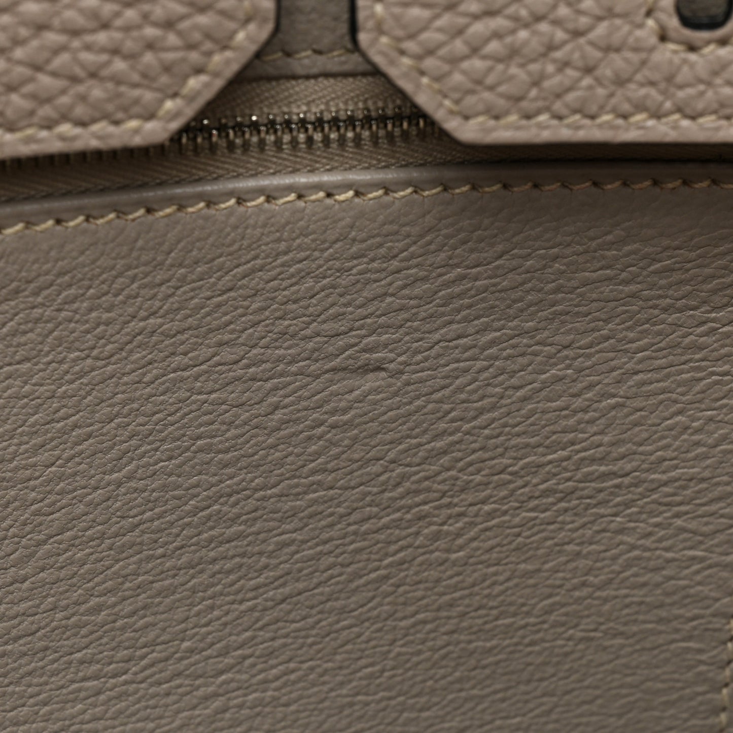 Togo Birkin 30 Gris Tourterelle