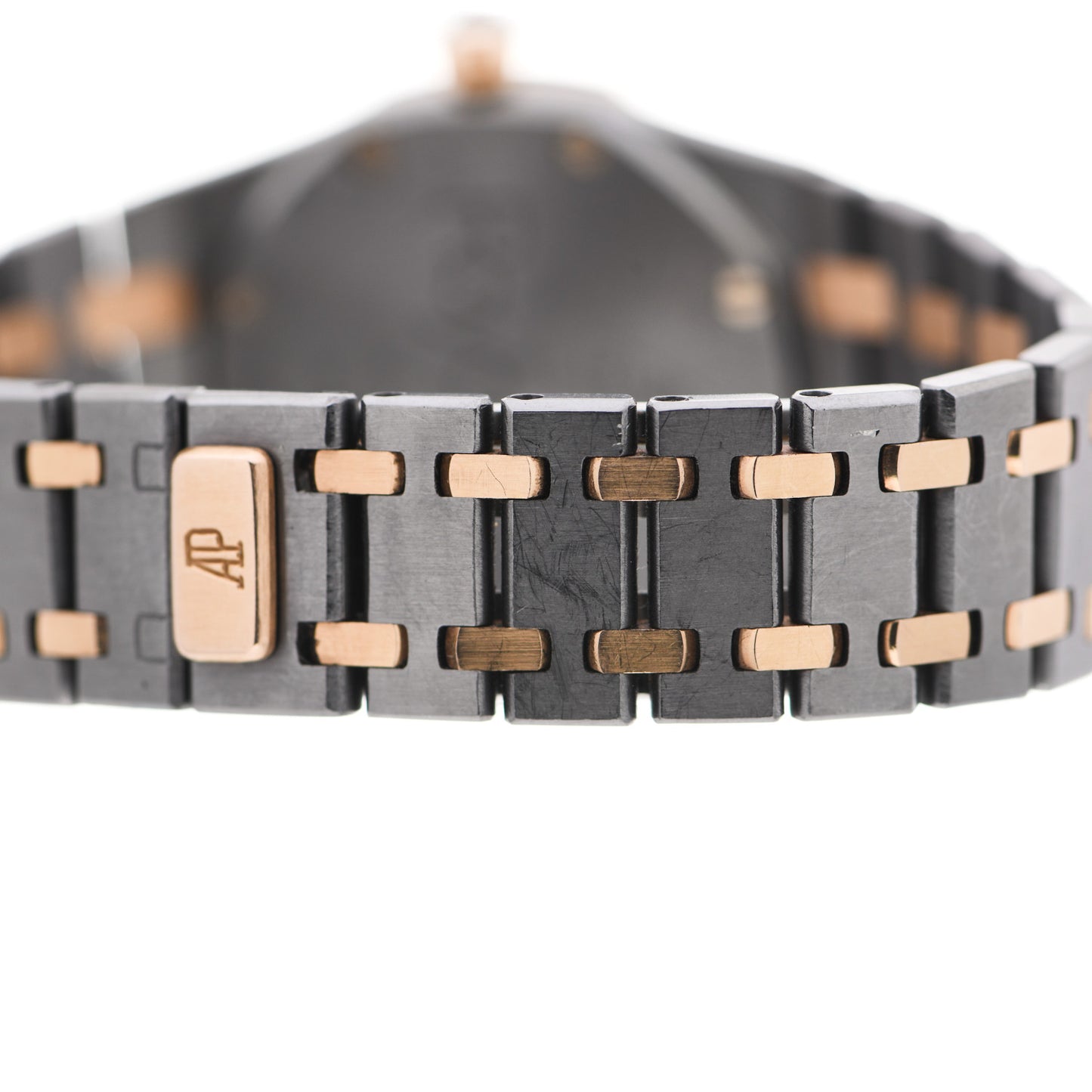 Tantalum 18K Rose Gold 33mm Royal Oak Quartz Watch Grey 56175TR.OO.0789TR.01