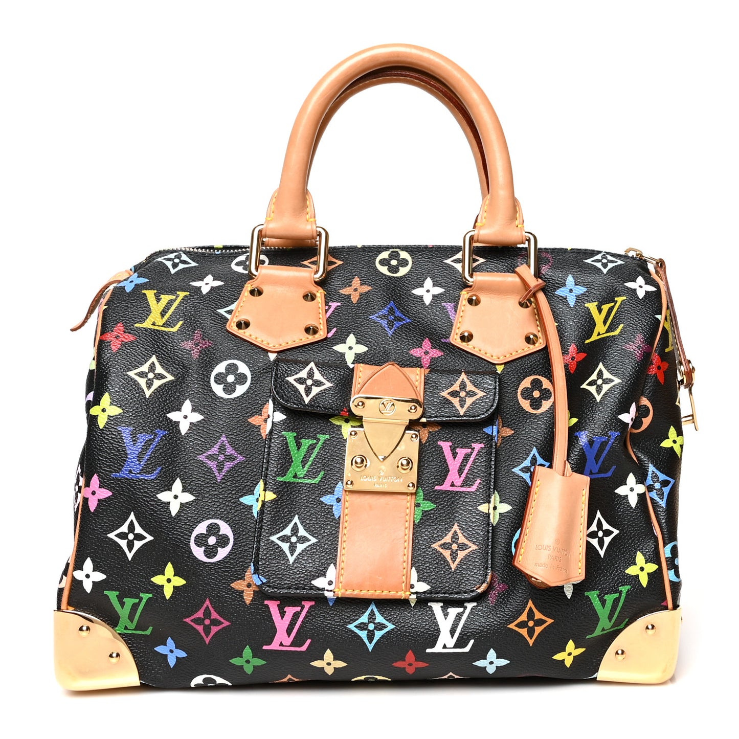 Monogram Multicolor Speedy 30 Black