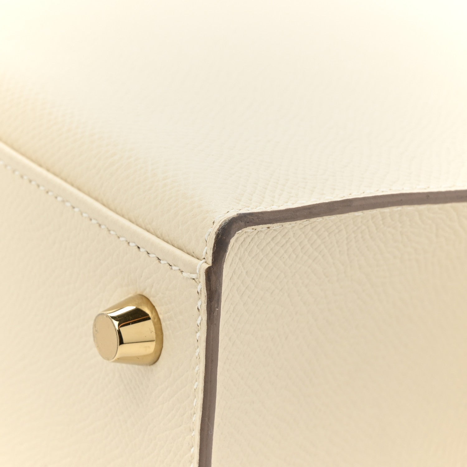 Hermes Epsom Kelly Sellier 25 Craie 13 of 14