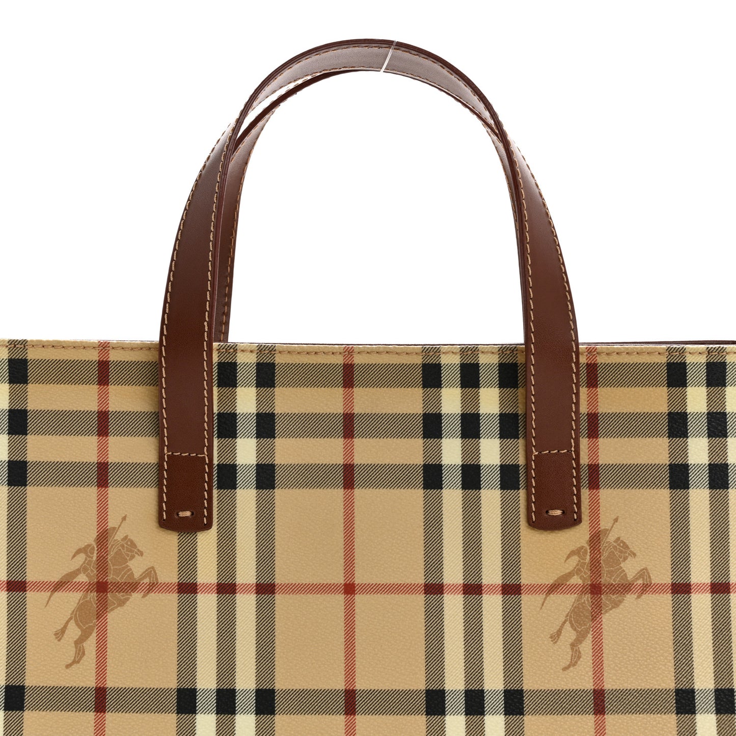 Haymarket Check Tote Brown