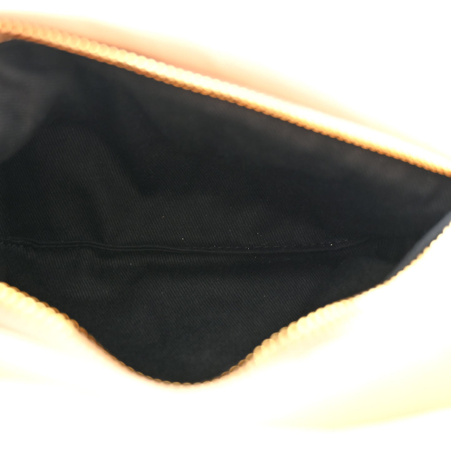 Calfskin Puffy Pump Pouch Crossbody Bag 19 Sand