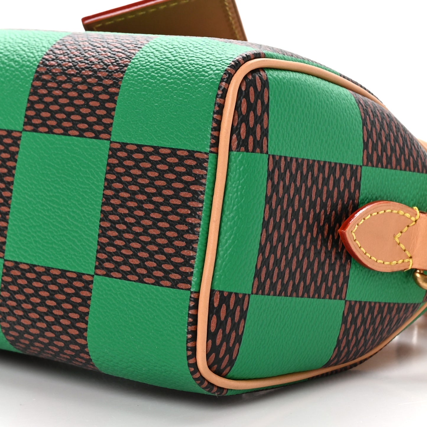 Damier Pop Speedy Bandouliere 18 Green