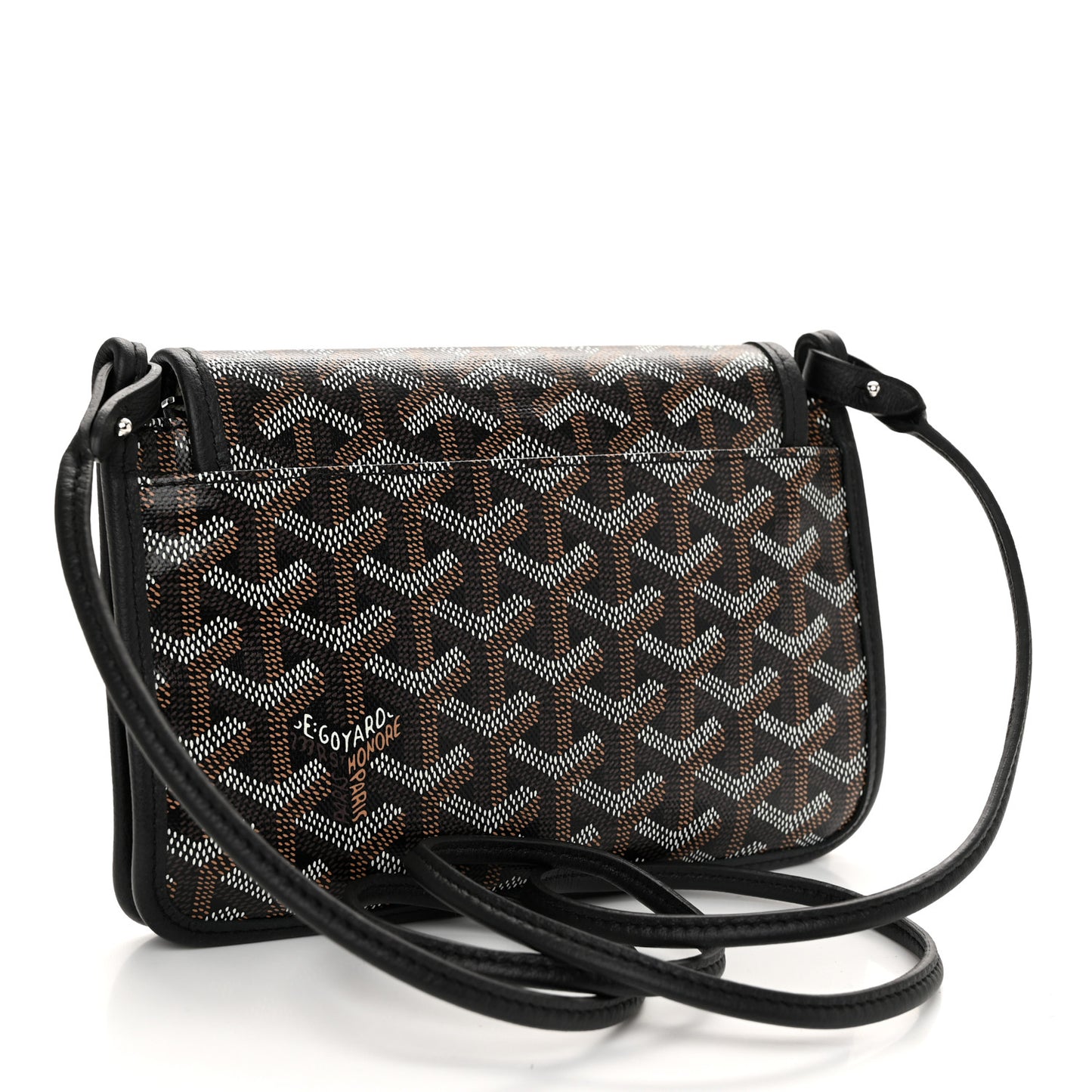 Goyardine Plumet Wallet Clutch Black