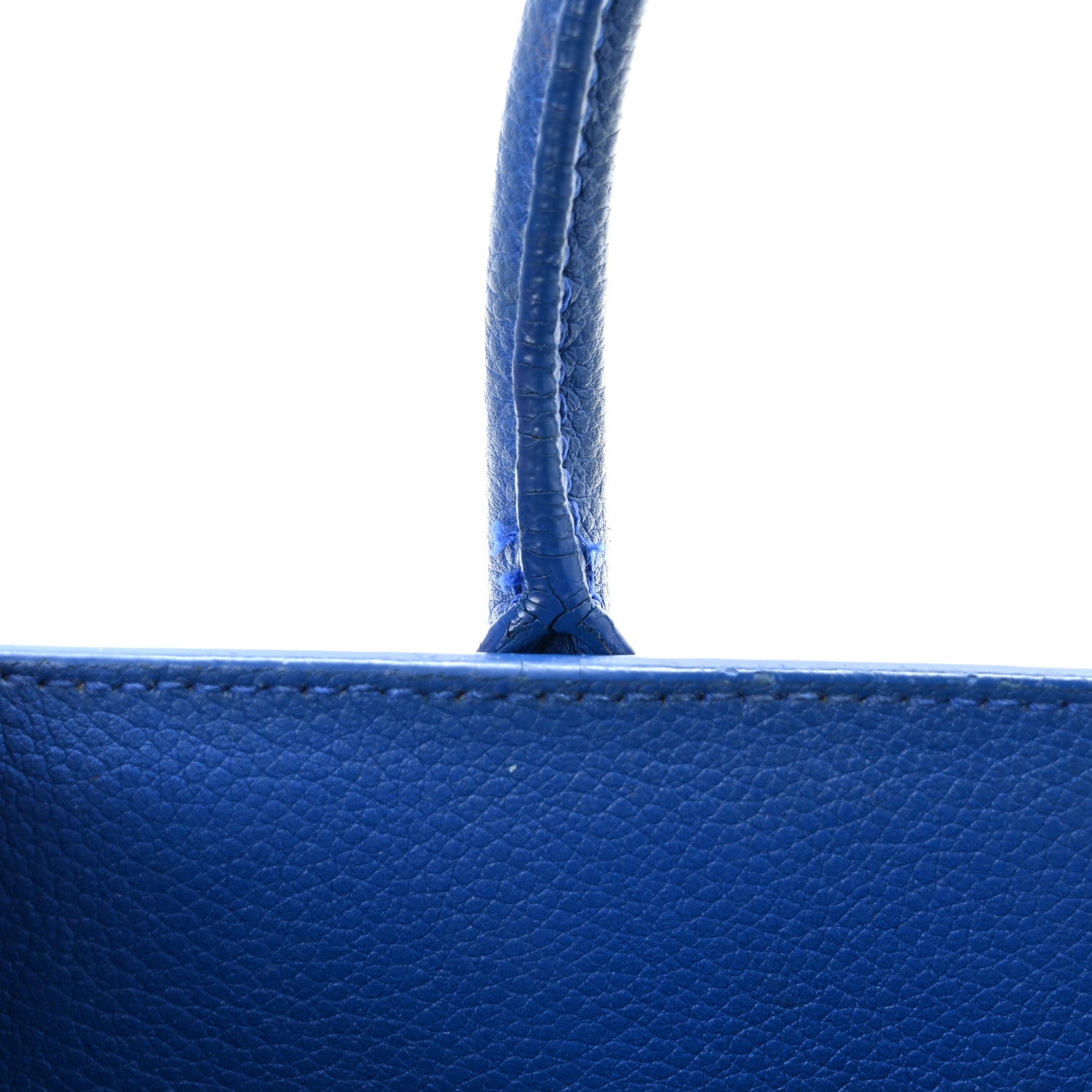 Saint Laurent Calfskin Nano Sac De Jour Royal Blue 12 of 14