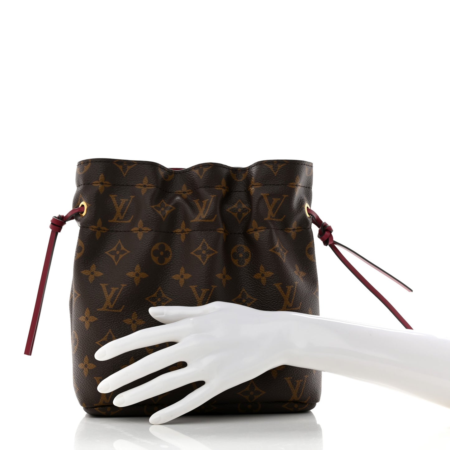 Monogram Pouch Noe Fuchsia