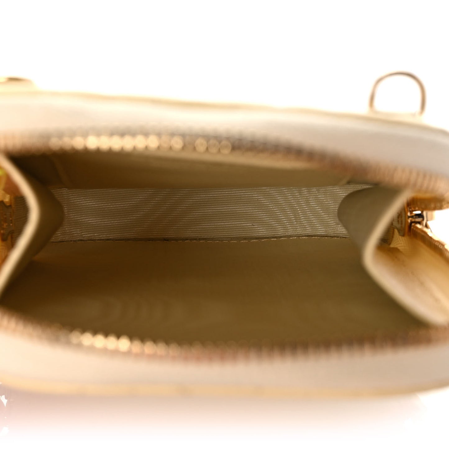 Lambskin Cannage Lady Dior Phone Holder Light Yellow