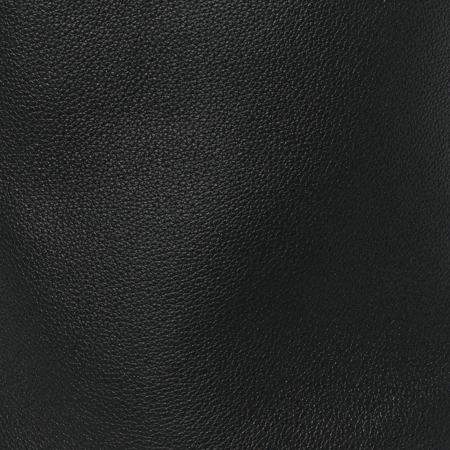 Grained Calfskin Medium N/S Hook Tote Black