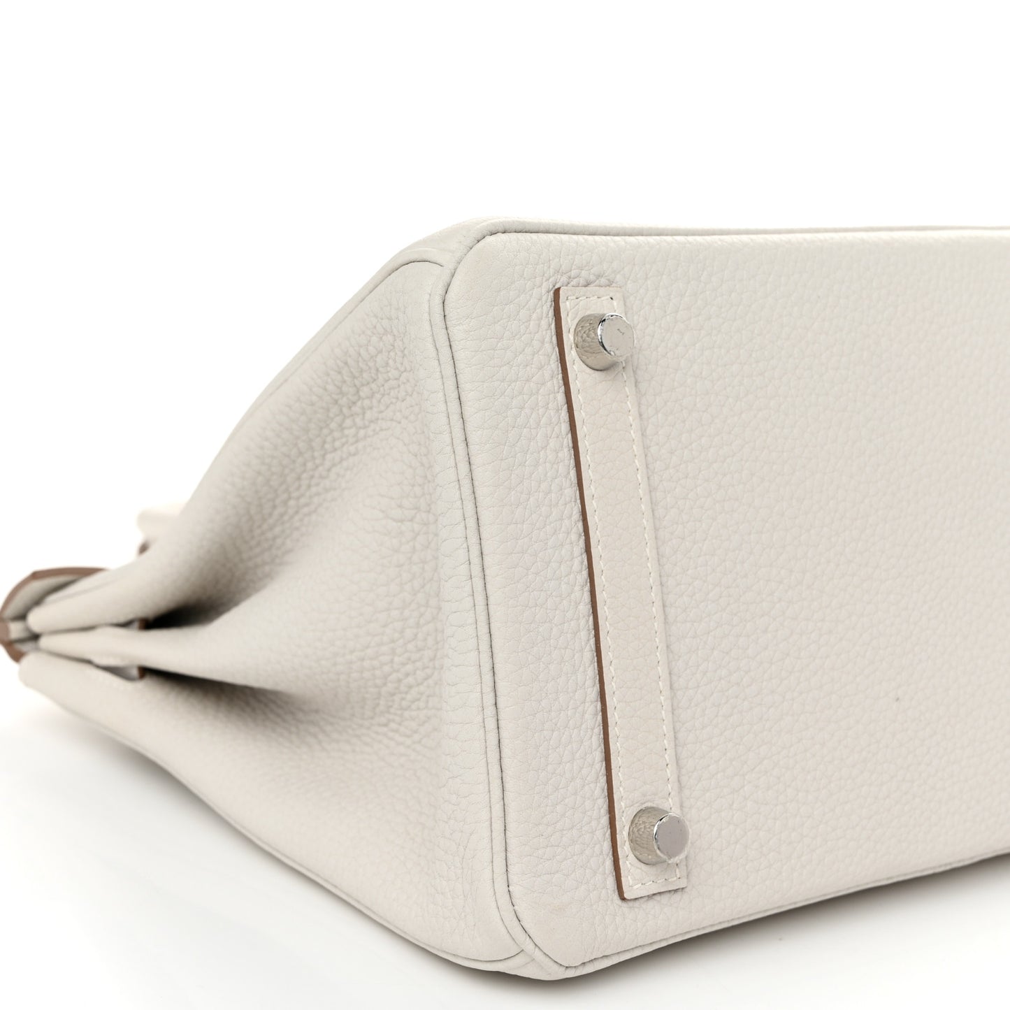 Togo Birkin 30 Gris Pale