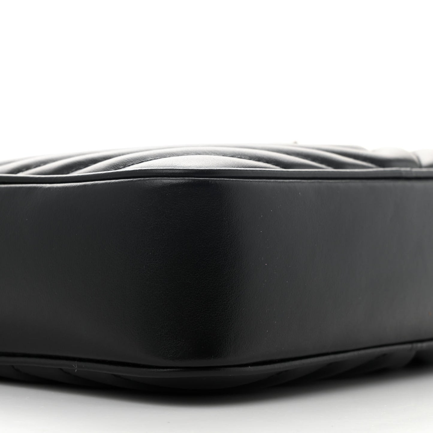 Calfskin Matelasse Monogram Lou Camera Bag Black