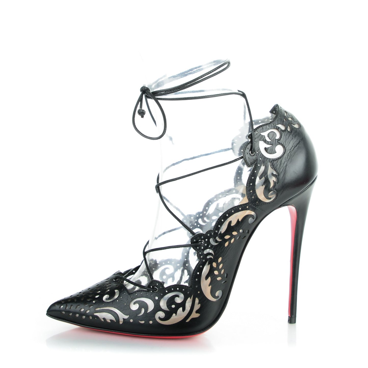 Calfskin Impera 100 Pumps 39.5 Black