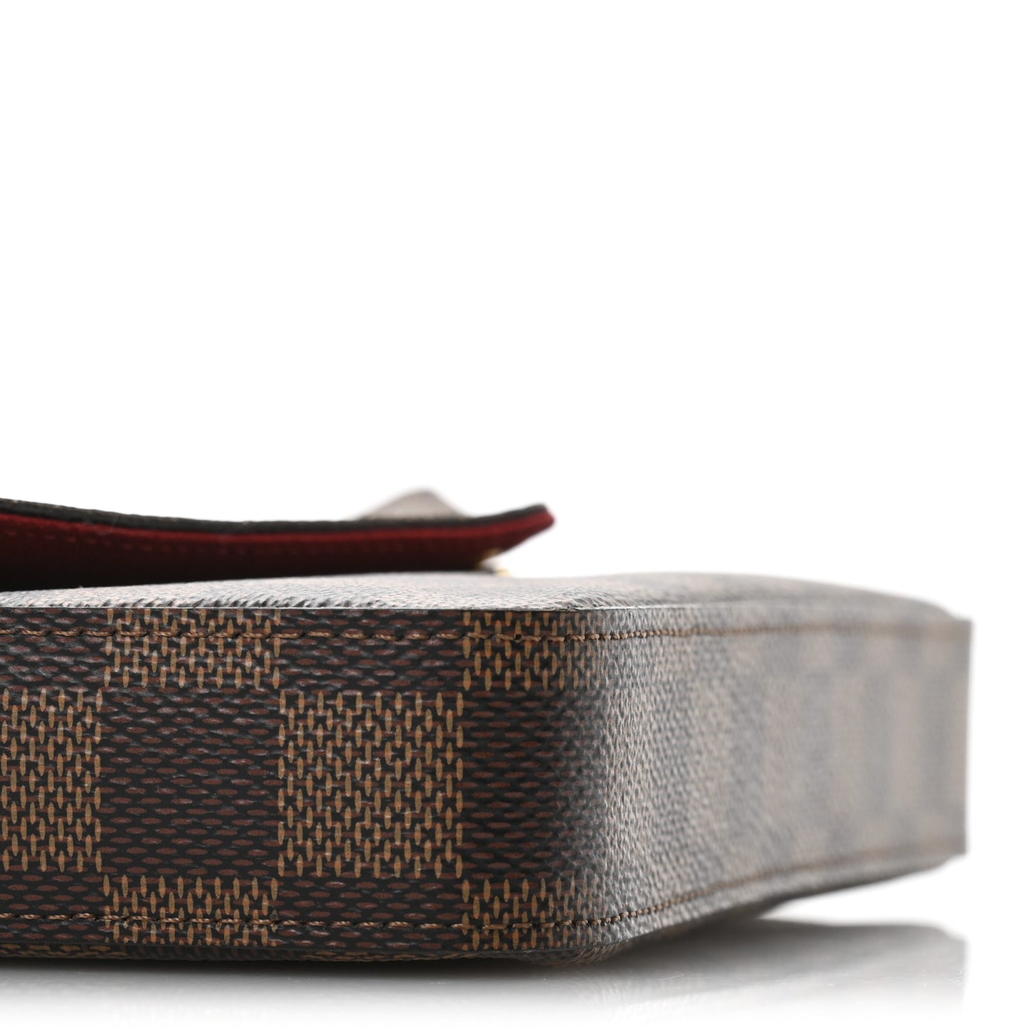 Damier Ebene Pochette Felicie Chain Wallet