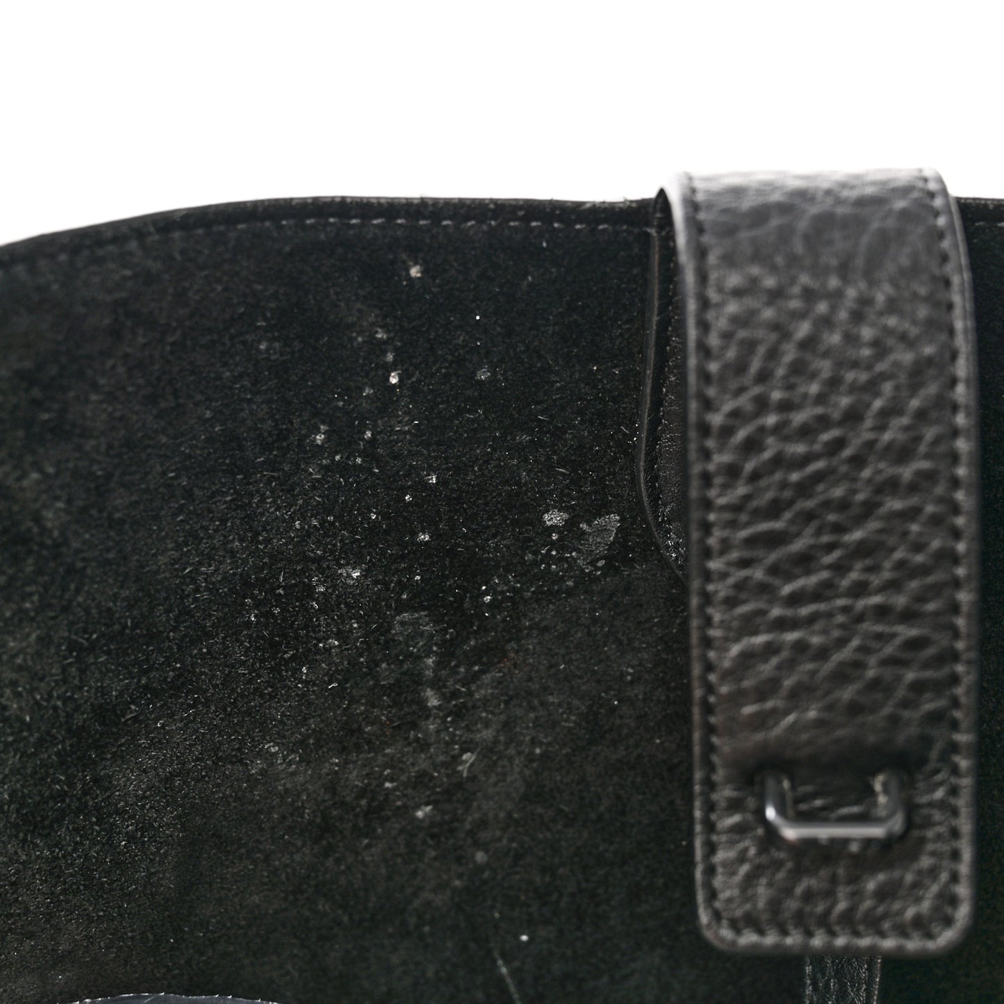 Supple Calfskin Medium Phantom Luggage Black