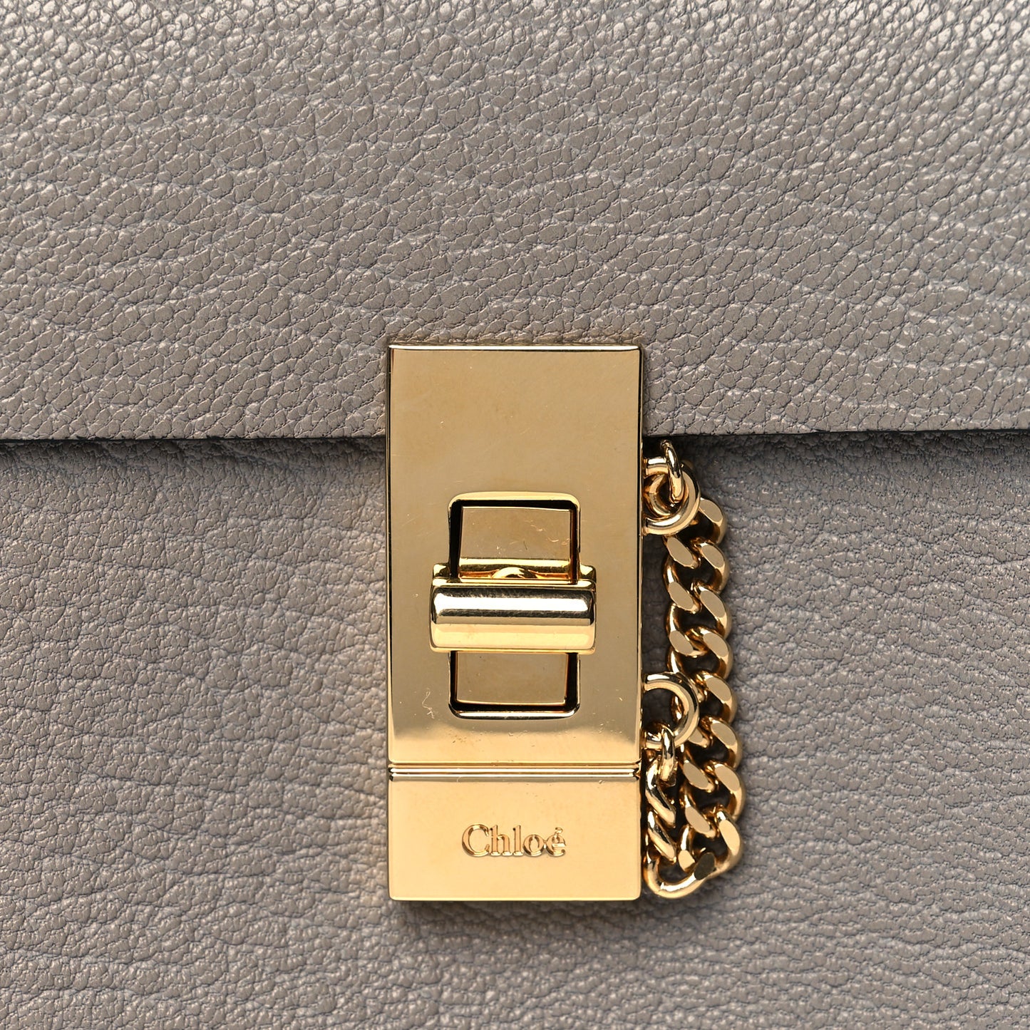 Grained Lambskin Mini Drew Crossbody Backpack Motty Grey