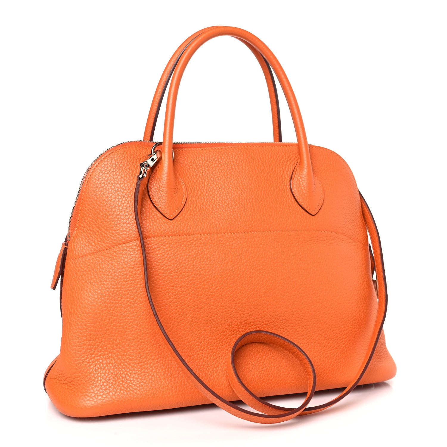 Hermes Taurillon Clemence Bolide 31 Orange 3 of 10