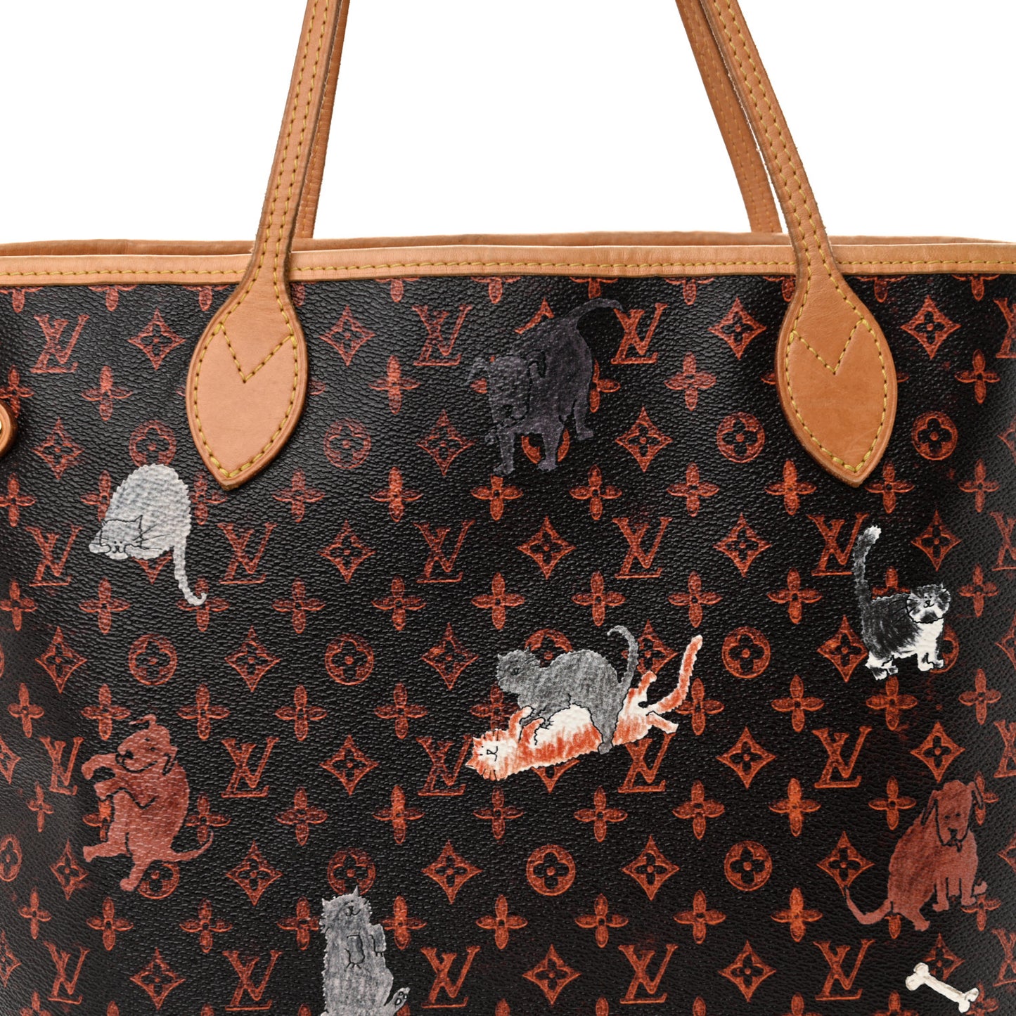 Catogram Neverfull MM Marron