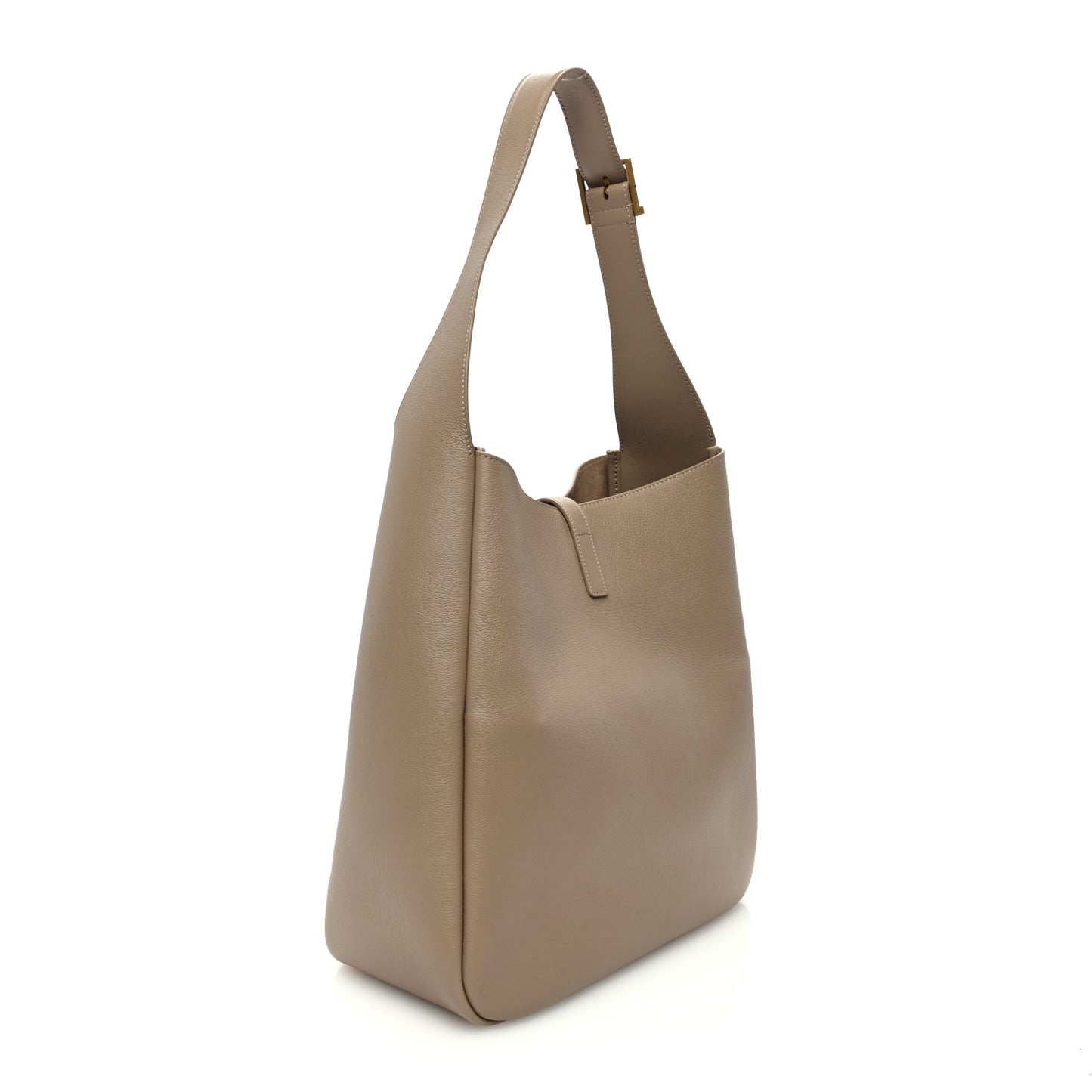Supple Calfskin Large Le 5 A 7 Soft Hobo Dusty Grey