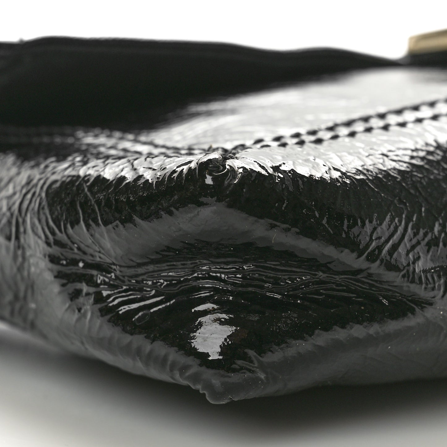 Vitello Naplak Medium Convertible Baguette Black