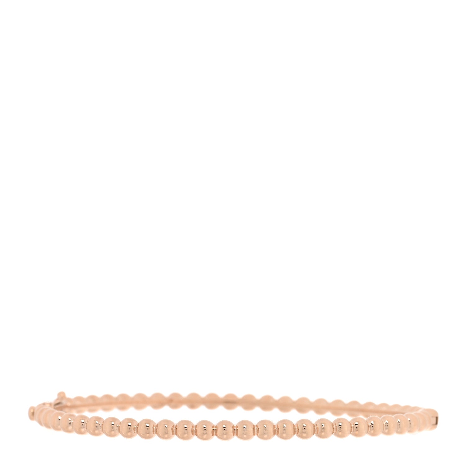 Van Cleef & Arpels 18K Rose Gold Perlee Pearls of Gold Bracelet M 1 of 4