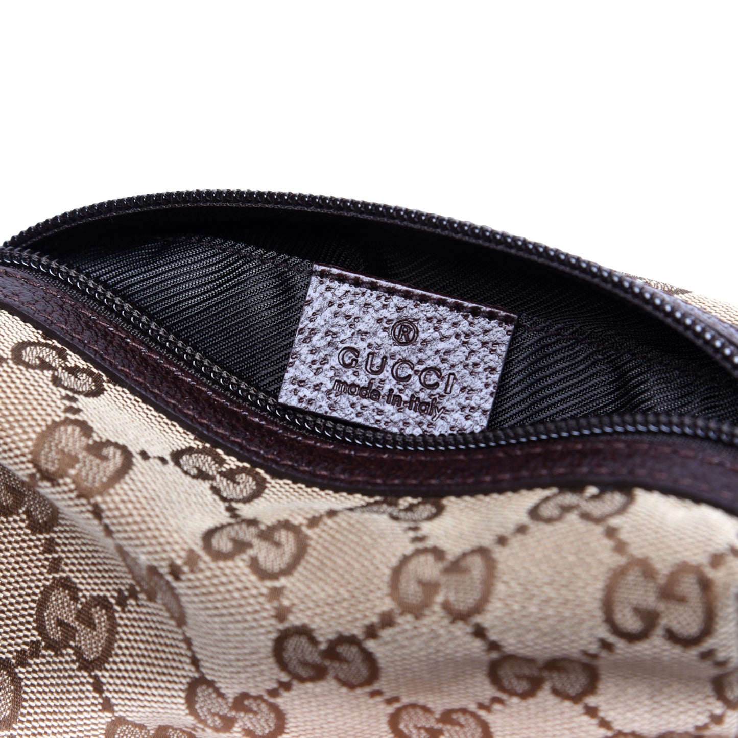 Monogram Small Cosmetic Case Dark Brown