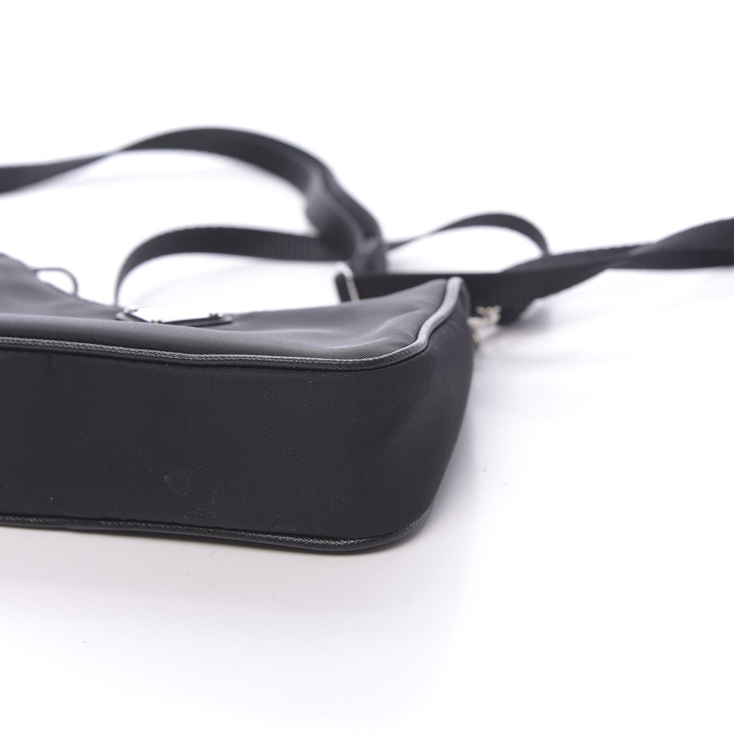 Tessuto Nylon Mini Re-Edition 2000 Shoulder Bag Black