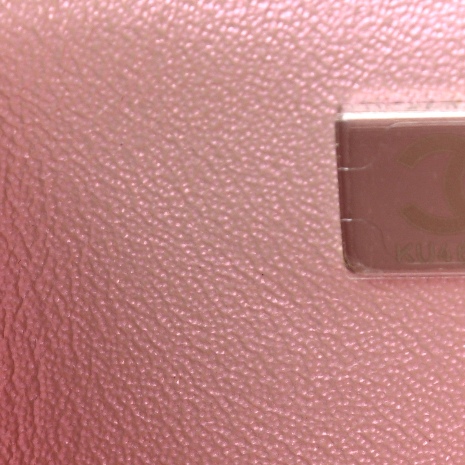 Chanel Iridescent Calfskin Quilted Mini Rectangular Flap Pink 7 of 12