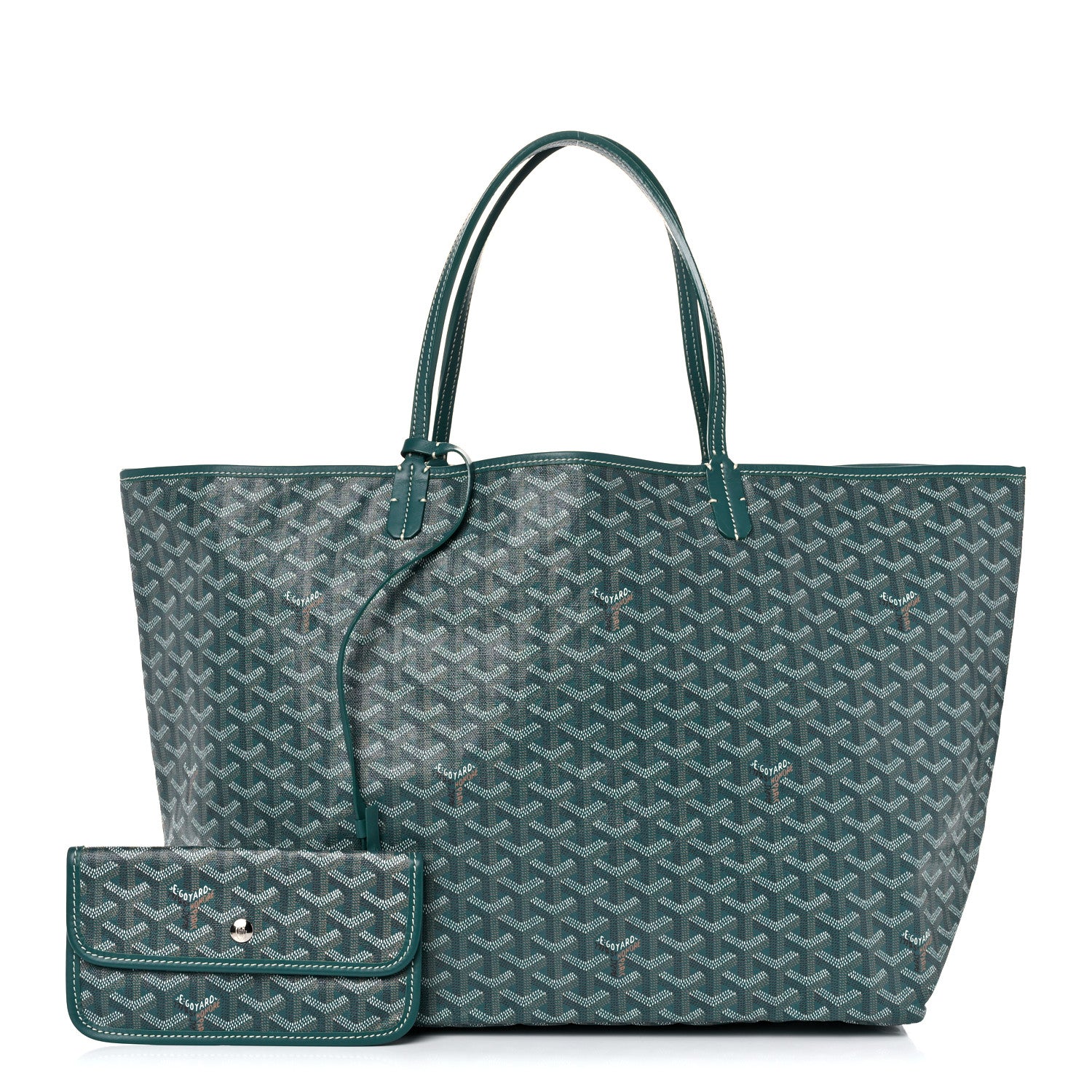Goyard Goyardine Saint Louis GM Green 1 of 8