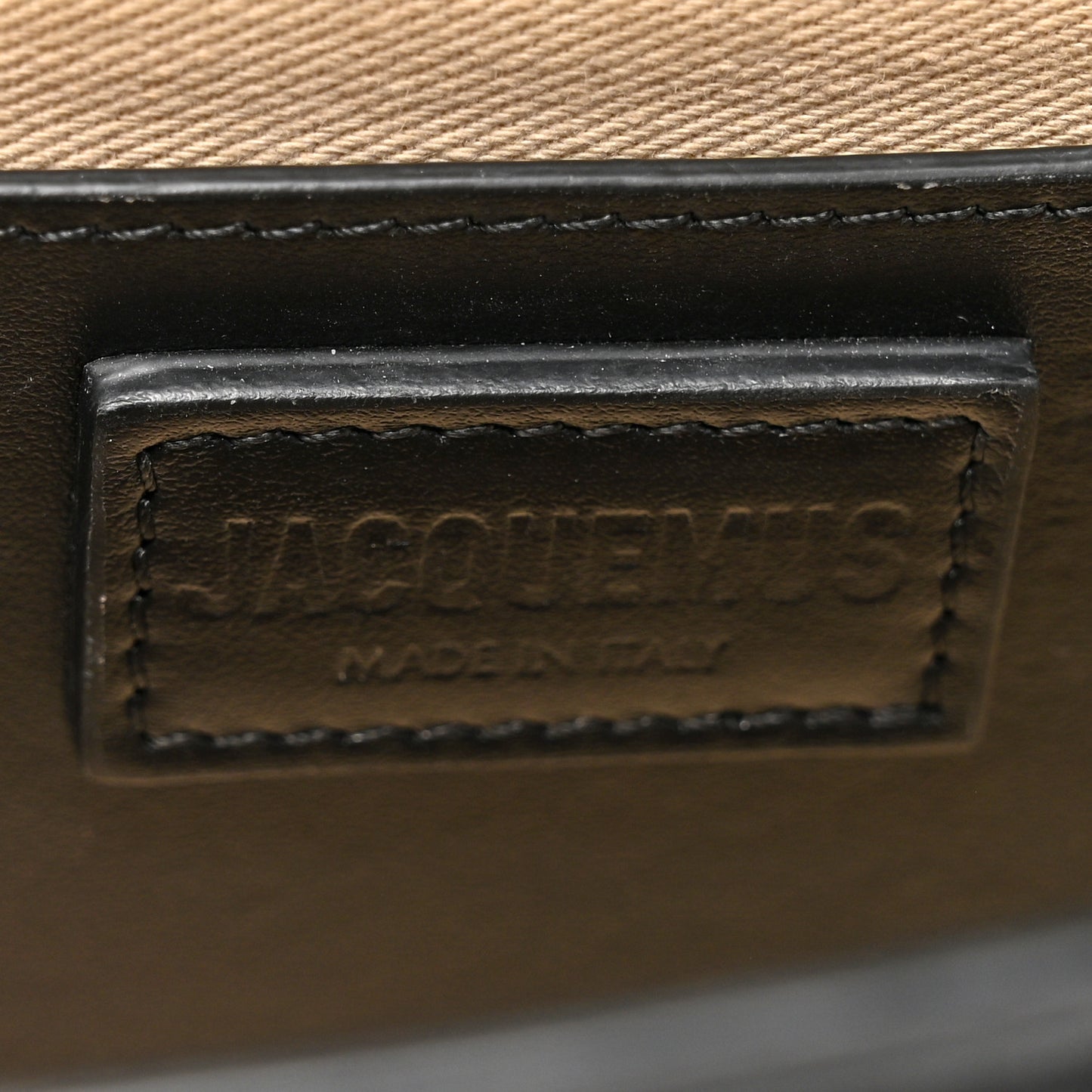 Smooth Calfskin Le Grand Bambino Black