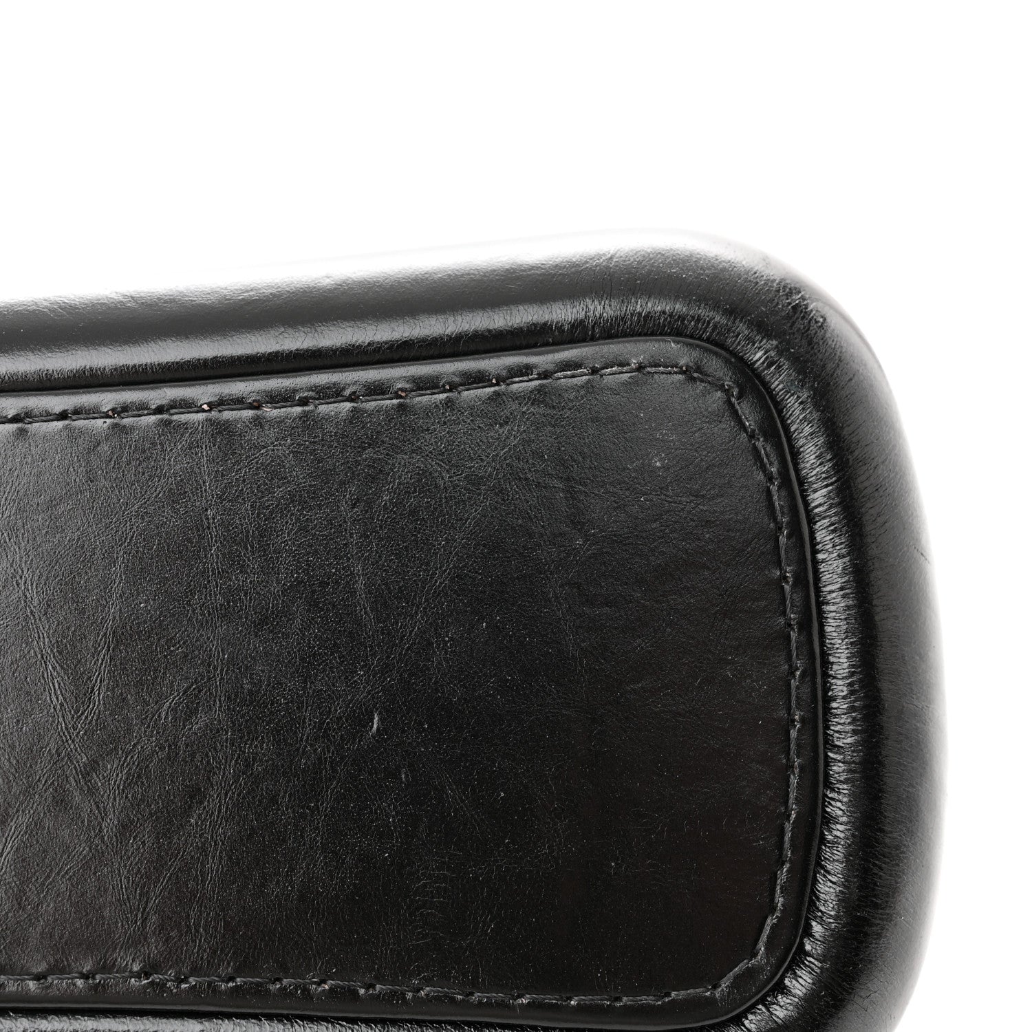 Chanel Aged Calfskin Quilted Medium Gabrielle Hobo Black White 13 of 13